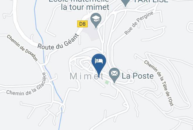 Bouches Du Rhone - Hotel Le Grand Puech Maps