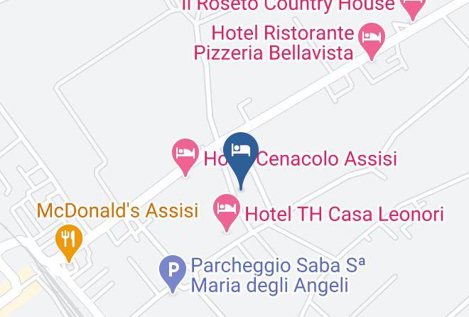 Perugia - Hotel Le Grazie Maps