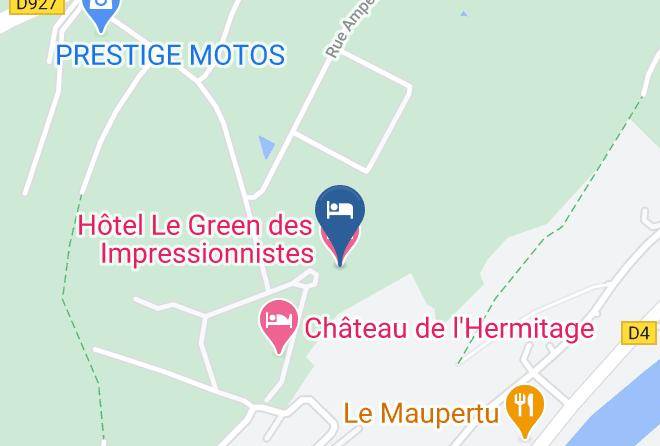 Val D Oise - Hotel Le Green Des Impressionnistes Maps