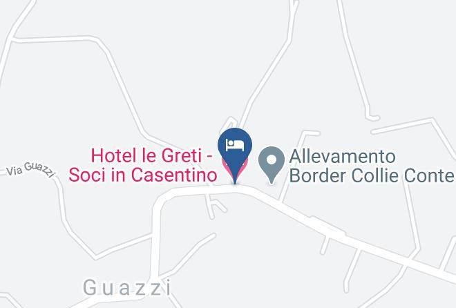 Arezzo - Hotel Le Greti Soci In Casentino Maps