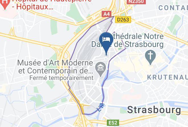 Bas Rhin - Hotel Le Grillon Maps