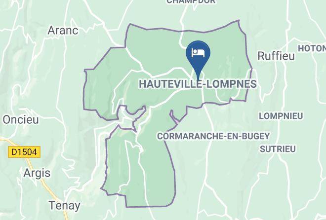 Ain - Hotel Le Hauteville Maps