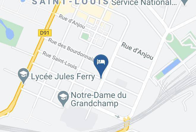 Yvelines - Hotel Home Saint Louis Maps