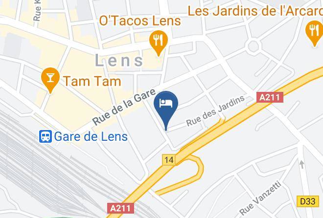 Pas De Calais - Hotel Le Jardin Maps
