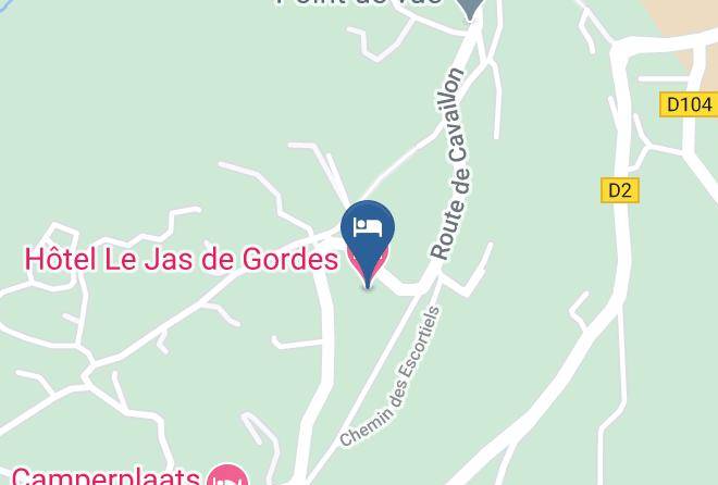 Hotel Le Jas De Gordes Map
