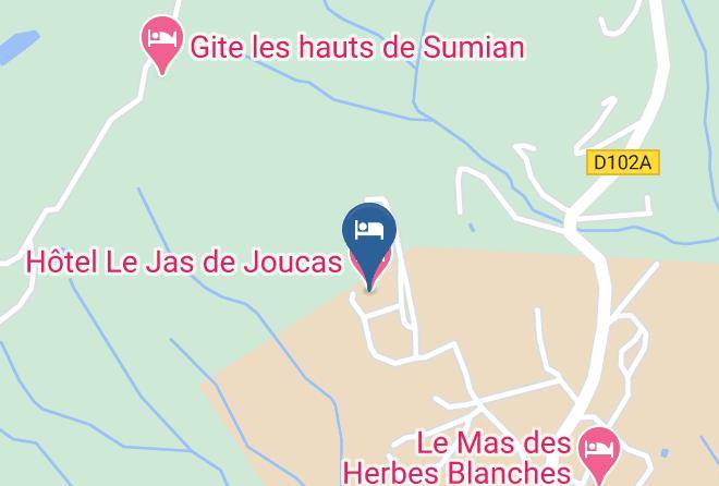 Vaucluse - Hotel Le Jas De Joucas Maps
