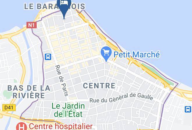 Saint Denis - Hotel Le Juliette Dodu Maps