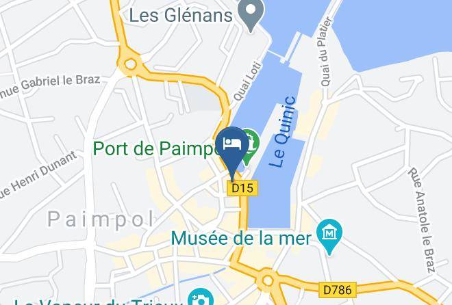 Cotes D Armor - Hotel Le K'loys Maps