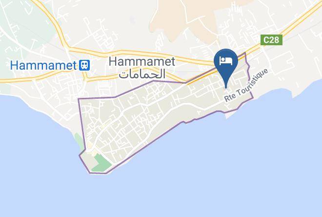 Tunisia - Hotel Le Khalife Maps