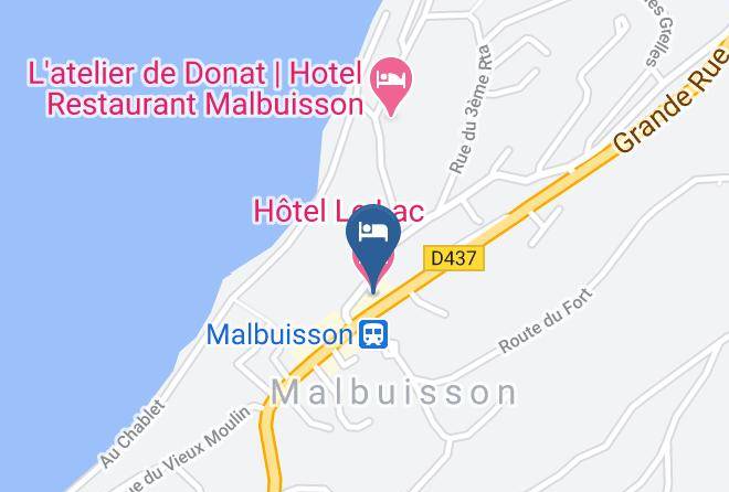 Doubs - Hotel Le Lac Maps