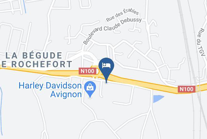 Gard - Hotel Le Lagon Maps