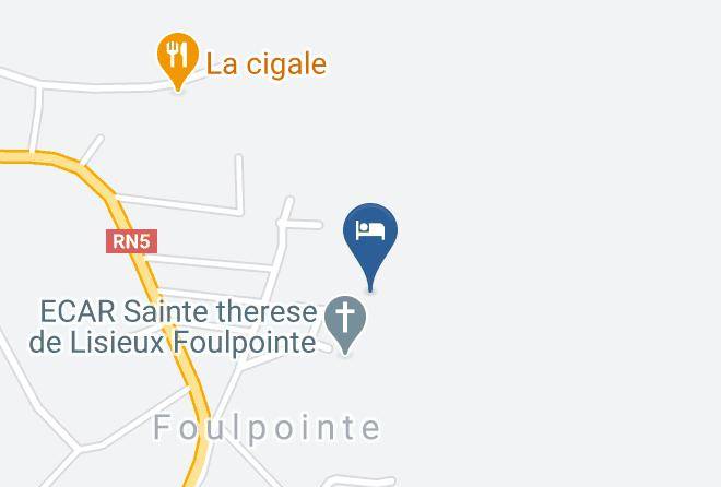 Hotel Le Lagon De Foulpointe Tamatave Madagascar Map