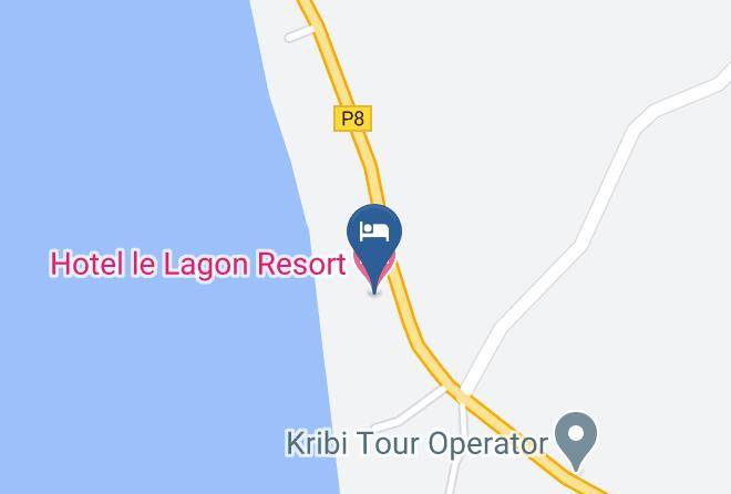 Hotel Le Lagon Resort Map - Sud - Ocean