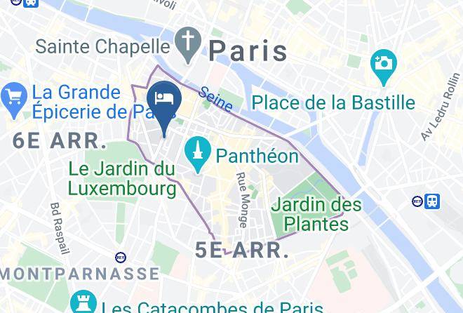 Paris - Hotel Le Lapin Blanc Maps