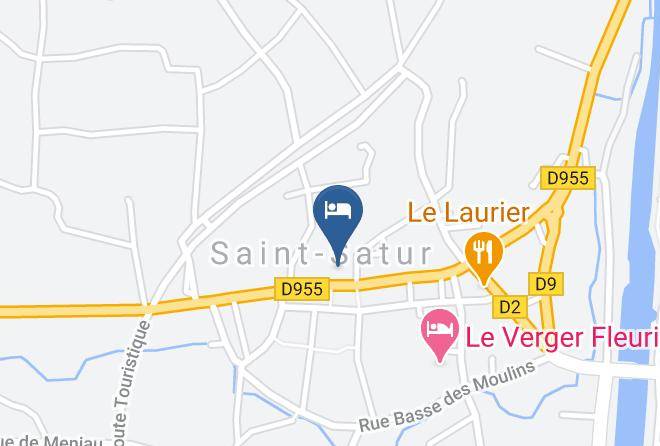 Hotel Le Laurier Map