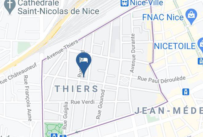 Hotel Le Lausanne Map