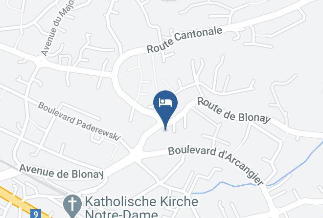 Pays D Enhaut - Hotel Le Leman Maps
