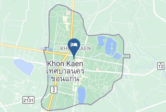 Amphoe Mueang Khon Kaen - Hotel Le Lerts Living Maps