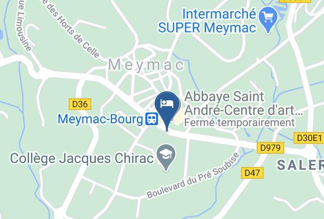 Correze - Hotel Le Limousin Maps