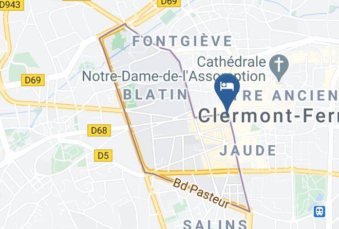Puy De Dome - Hotel Le Lion Maps