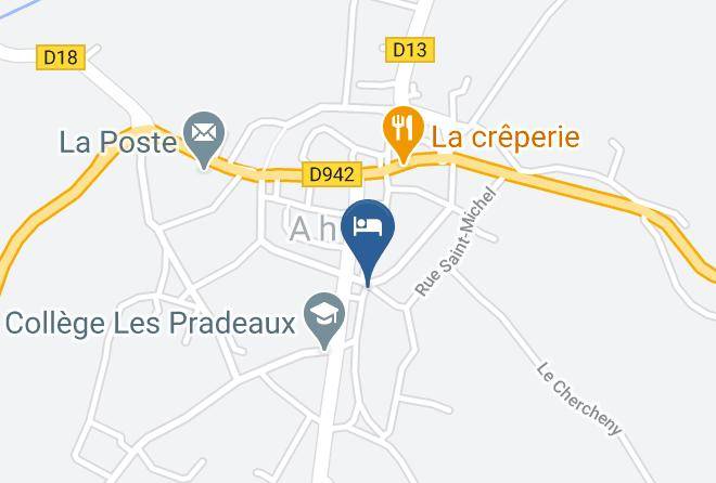 Creuse - Hotel Le Lion D'or Maps
