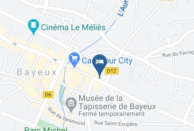 Hotel Le Lion D'or Et Restaurant La Table Du Lion Map