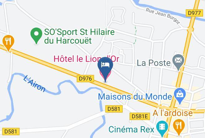Manche - Hotel Le Lion D'or Maps