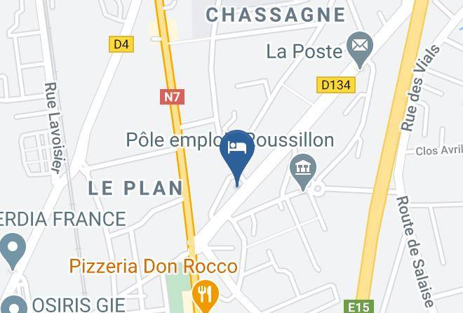 Isere - Hotel Le Logis Dauphinois Maps