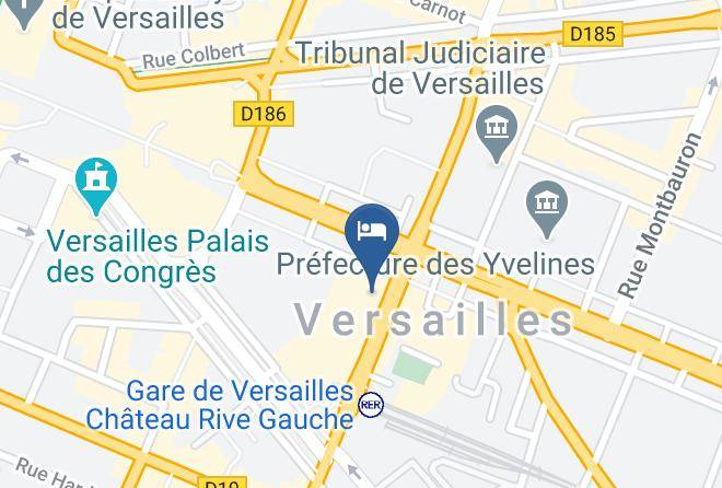 Yvelines - Ibis Versailles Chateau Maps