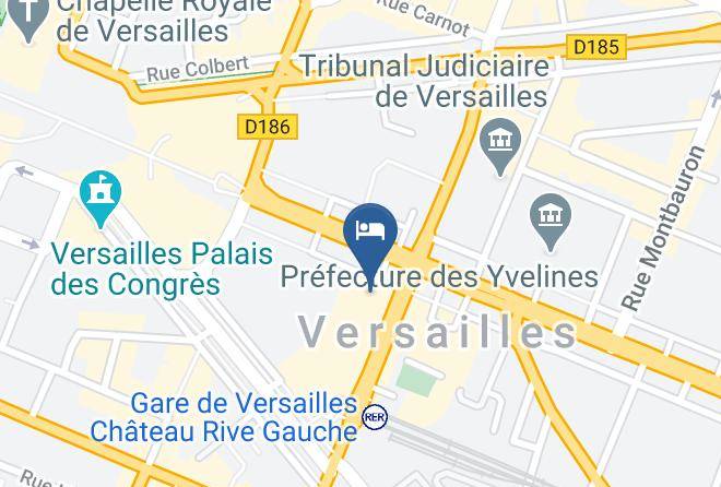 Yvelines - Hotel Le Louis Versailles Chateau Mgallery Maps