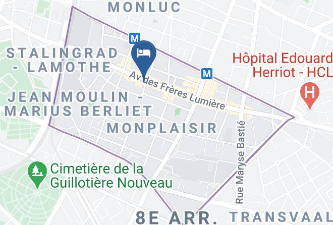 Rhone - Hotel Le Lumiere Maps
