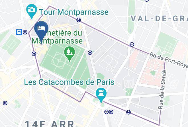 Paris - Hotel Le M Maps