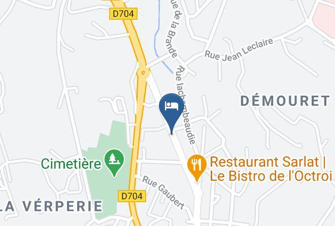 Dordogne - Hotel Le Madrigal Maps