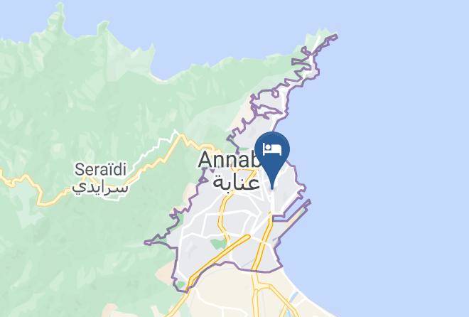 Annaba - Hotel Le Majestic Maps