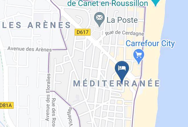 Pyrenees Orientales - Hotel Le Majestic Canet Maps