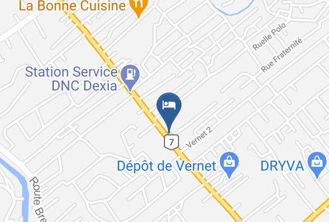 Les Cayes - Hotel Le Manguier Maps