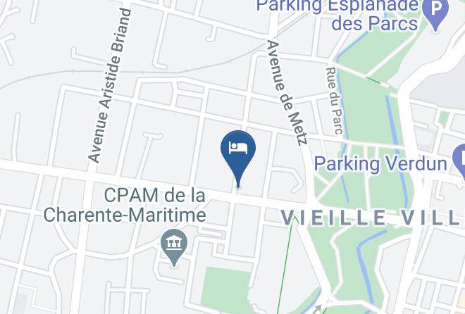 Charente Maritime - Hotel Le Manoir Maps