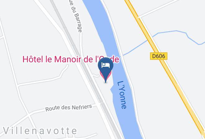 Yonne - Hotel Le Manoir De L'onde Maps