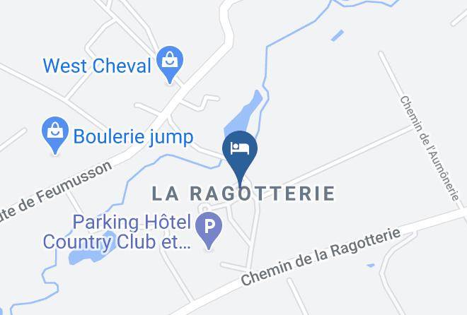 Hotel Le Mans Country Club Map