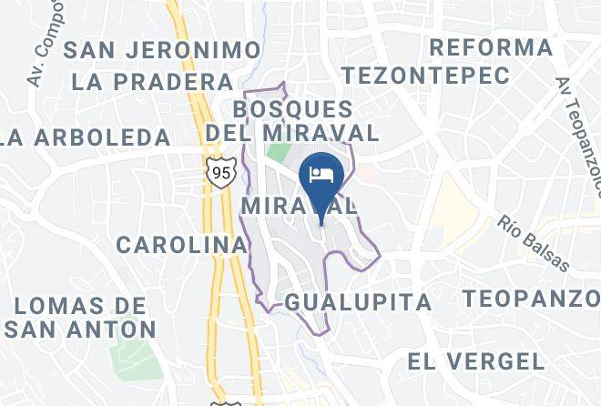 Cuernavaca - Hotel Le Marais Maps