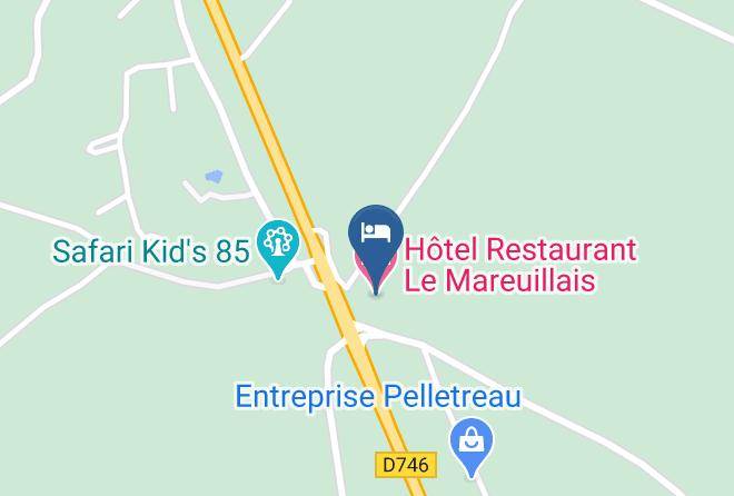 Vendee - Hotel Restaurant Le Mareuillais Maps