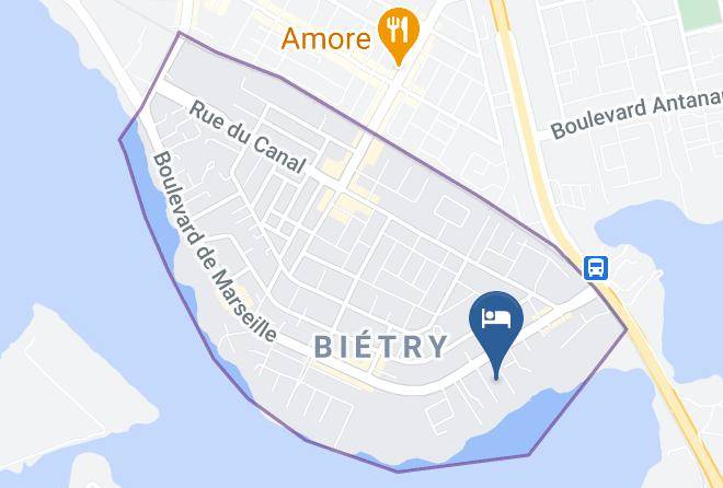 Abidjan - Hotel Le Marly Maps
