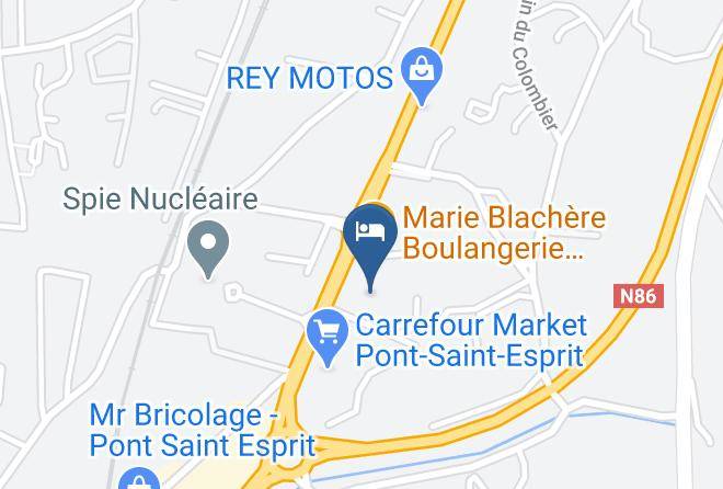 Gard - Hotel Le Mas De L'olivier Maps