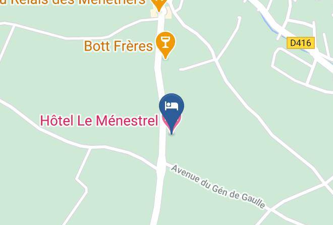 Haut Rhin - Hotel Le Menestrel Maps