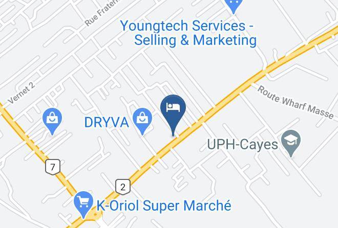 Les Cayes - Hotel Le Meridien Maps