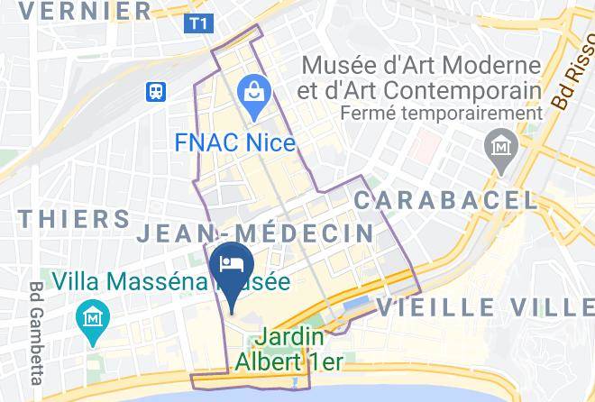 Maritime Alps - Hotel Felix Maps