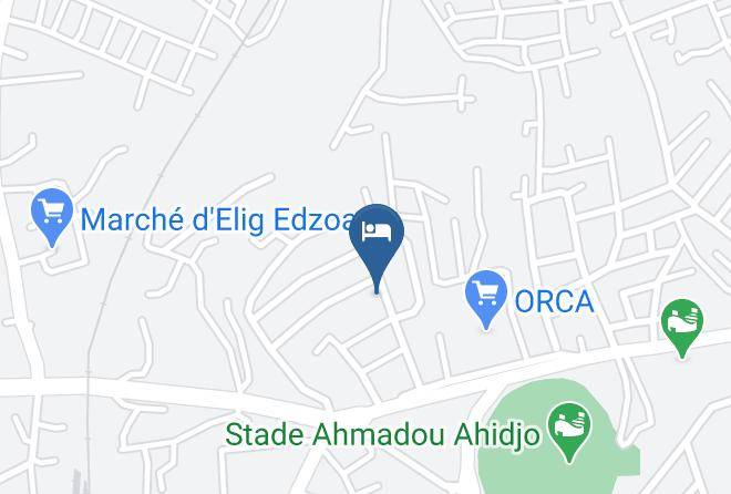 Mfoundi - Hotel Le Mfandena Yaounde Maps