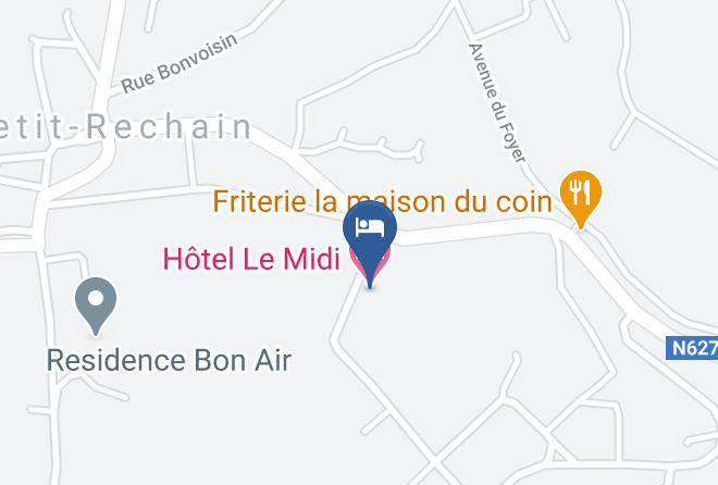 Liege - Hotel Le Midi Maps