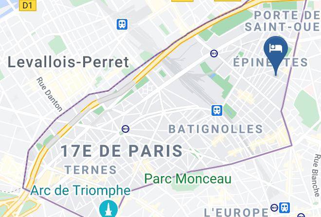 Paris - Hotel Le Mireille Maps