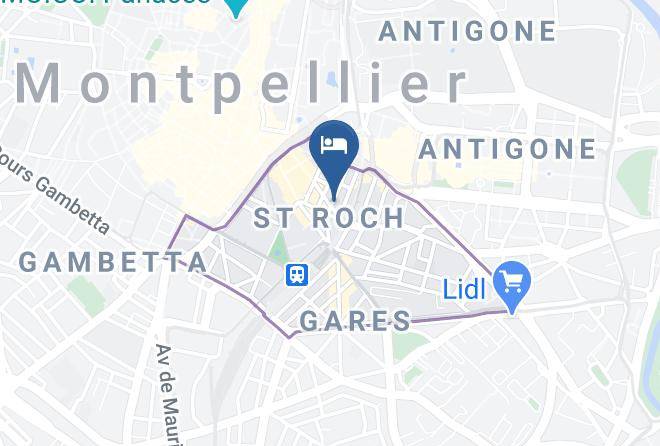 Herault - Hotel Mistral Comedie St Roch Montpellier Maps